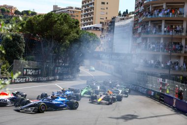  Alexander Albon (THA) - Williams Racing - Williams FW47 - Mercedes - Raceday Formula 1 Tag Heurer Grand Prix de Monaco 2025 Monte Carlo (MC), 23-25 Mayıs 2025