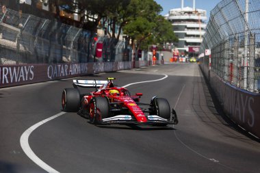  Lewis Hamilton (GBR) - Scuderia Ferrari - Ferrari SF-25 - Ferrari - Raceday Formula 1 Tag Heurer Grand Prix de Monaco 2025, Mayıs 23-25
