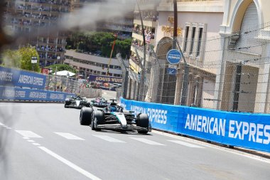  George Russell (GBR) - Mercedes-AMG PETRONAS F1 Takımı - Mercedes W16 - Mercedes E Performansı - Raceday Formula 1 Taurer Grand Prix de Monaco 2025, Monte Carlo (MC), 23-25 Mayıs 2025
