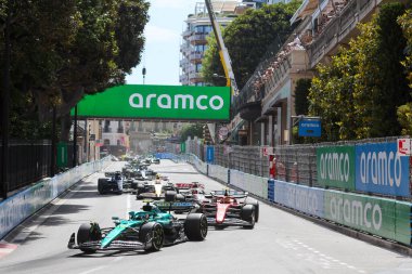  Fernando Alonso (ESP) - Aston Martin Aramco F1 Takımı - Aston Martin AMR25 - Mercedes - Raceday Formula 1 Taurer Grand Prix de Monaco 2025, Monte Carlo (MC), 23-25 Mayıs 2025