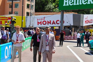Patrick Galen Dempsey (ABD) aktör ve yarış pilotu - Raceday Formula 1 Tag Heurer Grand Prix de Monaco 2025, Monte Carlo (MC), 23-25 Mayıs 2025