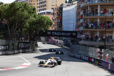 Isaac Hadjar (FRA) Visa Cash App RB F1 Team - Raceday Formula 1 Tag Heurer Grand Prix de Monaco 2025 Monte Carlo (MC), 23-25 Mayıs 2025