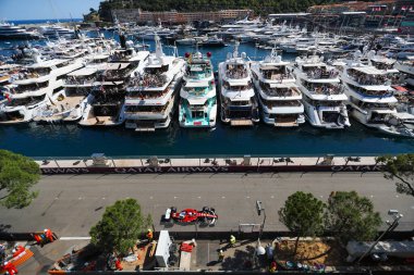  Charles Leclerc (MON) - Scuderia Ferrari - Ferrari SF-25 - Ferrari - Raceday Formula 1 Tag Heurer Grand Prix de Monaco 2025, Mayıs 23-25