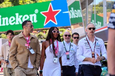 Naomi Elaine Campbell (GBR) manken. - Raceday Formula 1 Tag Heurer Grand Prix de Monaco 2025, Monte Carlo (MC), 23-25 Mayıs 2025