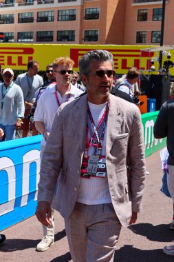 Patrick Galen Dempsey (ABD) aktör ve yarış pilotu - Raceday Formula 1 Tag Heurer Grand Prix de Monaco 2025, Monte Carlo (MC), 23-25 Mayıs 2025