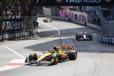  Lando Norris (GBR) - McLaren Formula 1 Takımı - McLaren MCL39 - Mercedes - Raceday Formula 1 Taurer Grand Prix de Monaco 2025, Monte Carlo (MC), 23-25 Mayıs 2025