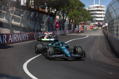  Lance Stroll (CAN) - Aston Martin Aramco F1 Takımı - Aston Martin AMR25 - Mercedes - Raceday Formula 1 Tag Heurer Grand Prix de Monaco 2025, Monte Carlo (MC), 23-25 Mayıs 2025