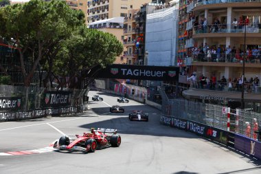  Lewis Hamilton (GBR) - Scuderia Ferrari - Ferrari SF-25 - Ferrari - Raceday Formula 1 Tag Heurer Grand Prix de Monaco 2025, Mayıs 23-25