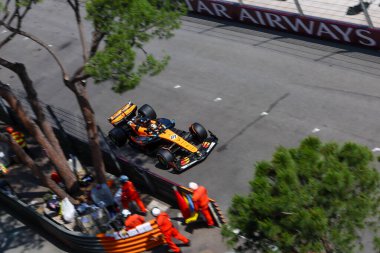  Oscar Piastri (AUS) - McLaren Formula 1 Takımı - McLaren MCL39 - Mercedes - Raceday Formula 1 Taurer Grand Prix de Monaco 2025, Monte Carlo (MC), 23-25 Mayıs 2025