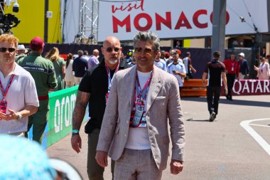 Patrick Galen Dempsey (ABD) aktör ve yarış pilotu - Raceday Formula 1 Tag Heurer Grand Prix de Monaco 2025, Monte Carlo (MC), 23-25 Mayıs 2025
