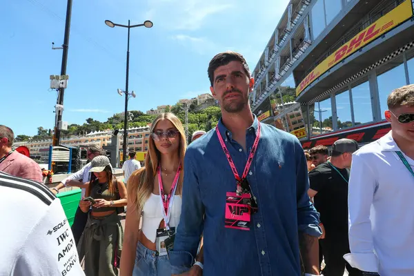 Thibaut Nicolas Marc Courtois (BEL) kaleci futbol - Raceday Formula 1 Tag Heurer Grand Prix de Monaco 2025, Monte Carlo (MC), 23-25 Mayıs 2025
