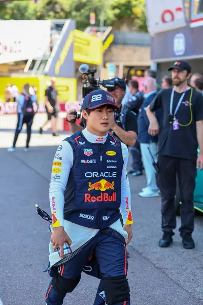  Yuki Tsunoda (JPN) - Oracle Red Bull Racing - Red Bull RB21 - Honda RBPT - Raceday Formula 1 Taurer Grand Prix de Monaco 2025, 23-25 Mayıs 2025