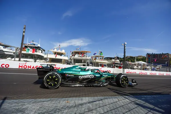  Lance Stroll (CAN) - Aston Martin Aramco F1 Takımı - Aston Martin AMR25 - Mercedes - Raceday Formula 1 Tag Heurer Grand Prix de Monaco 2025, Monte Carlo (MC), 23-25 Mayıs 2025