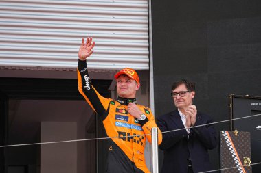  Lando Norris (GBR) - McLaren Formula 1 Takımı - McLaren MCL39 - Mercedes Pazar Formula 1 Aramco Gran Premio de Espana 2025 - Circuit de Catalunya, Barcelona, İspanya, May29, 1 Haziran 2025 