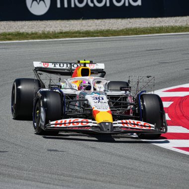  Liam Lawson (NZL) - Visa Cash App RB F1 Team - RB VCARB02 - Honda RBPT Formula 1 Aramco Gran Premio de Espana 2025 - Circuit de Catalunya, Barcelona, İspanya, May29, 1 Haziran 2025 