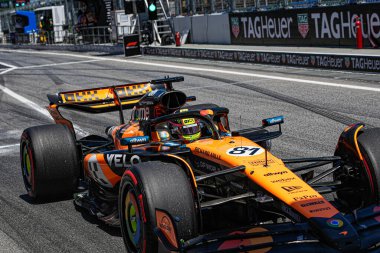  Oscar Piastri (AUS) - McLaren Formula 1 Takımı - McLaren MCL39 - Formula 1 Aramco Gran Premio de Espana 2025 - Circuit de Catalunya, Barcelona, İspanya, May29, 1 Haziran 2025 