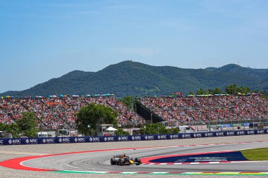  Max Verstappen (NED) - Oracle Red Bull Racing - Red Bull RB21 - Honda RBPT Formula 1 Aramco Gran Premio de Espana 2025 - Circuit de Catalunya, Barcelona, İspanya, Mayıs 29, 1 Haziran 2025 