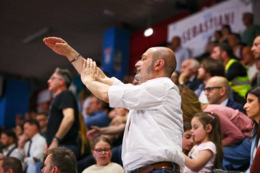 Real Sebastiani Rieti - Acqua S.Bernardo Cantu, 29 Mayıs 2025, PalaSojourner Rieti, Playoff Quarter Game1 - 2024-2025