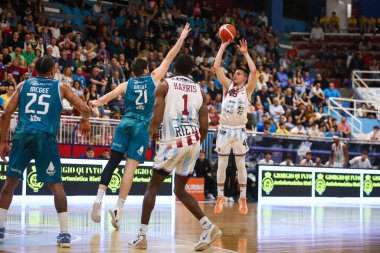 Spanghero Marco - Real Sebastiani Rieti Real Sebastiani Rieti Acqua S.Bernardo Cantu, 29 Mayıs 2025, PalaSojourner Rieti, Playoff Quarter Game1 - 2024-2025