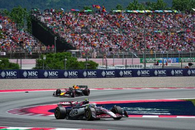  Oliver Bearman (GBR) - Haas F1 Takım Formula 1 Aramco Gran Premio de Espana 2025 - Circuit de Catalunya, Barcelona, İspanya, May29, 1 Haziran 2025 