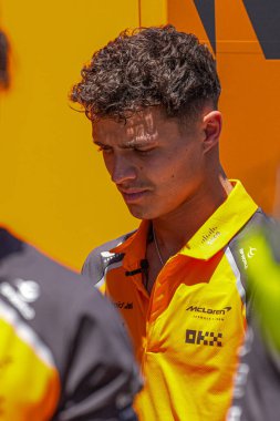   Lando Norris (GBR) - McLaren Formula 1 Takımı - McLaren MCL39 - Formula 1 Aramco Gran Gran Premio de Espana 2025 - Circuit de Catalunya, Barcelona, İspanya, Mayıs 29, 1 Haziran 2025 