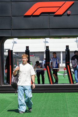  Liam Lawson (NZL) - Visa Cash App RB F1 Team - RB VCARB02 - Honda RBPT Formula 1 Aramco Gran Premio de Espana 2025 - Circuit de Catalunya, Barcelona, İspanya, May29, 1 Haziran 2025 