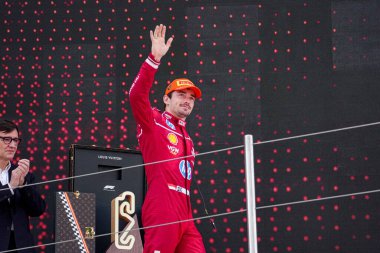  Charles Leclerc (MON) - Scuderia Ferrari - Ferrari SF-25 - Ferrari Pazar Formula 1 Aramco Gran Premio de Espana 2025 - Circuit de Catalunya, Barcelona, İspanya, May29, 1 Haziran 2025 