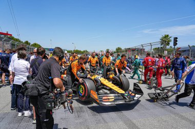  Oscar Piastri (AUS) - McLaren Formula 1 Takımı - McLaren MCL39 - Mercedes Formula 1 Aramco Gran Premio de Espana 2025 - Circuit de Catalunya, Barcelona, İspanya, May29, 1 Haziran 2025 