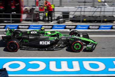 Gabriel Bortoleto (BRA) Stake F1 Team Sauber Formula 1 Aramco Gran Premio de Espana 2025 - Circuit de Catalunya, Barcelona, İspanya, May29, 1 Haziran 2025 