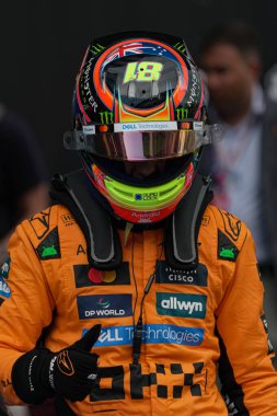  Oscar Piastri (AUS) - McLaren Formula 1 Takımı - McLaren MCL39 - Mercedes Formula 1 Aramco Gran Premio de Espana 2025 - Circuit de Catalunya, Barcelona, İspanya, May29, 1 Haziran 2025 