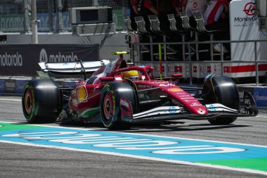  Lewis Hamilton (GBR) - Scuderia Ferrari - Ferrari SF-25 - Ferrari Formula 1 Aramco Gran Premio de Espana 2025 - Circuit de Catalunya, Barcelona, İspanya, May29, 1 Haziran 2025 