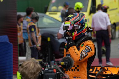  Oscar Piastri (AUS) - McLaren Formula 1 Takımı - McLaren MCL39 - Mercedes Formula 1 Aramco Gran Premio de Espana 2025 - Circuit de Catalunya, Barcelona, İspanya, May29, 1 Haziran 2025 