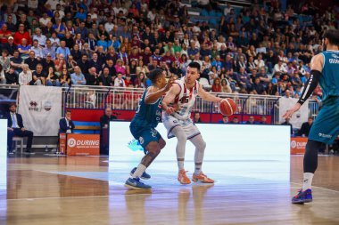 Spanghero Marco - Real Sebastiani Rieti Real Sebastiani Rieti Acqua S.Bernardo Cantu, 29 Mayıs 2025, PalaSojourner Rieti, Playoff Quarter Game1 - 2024-2025