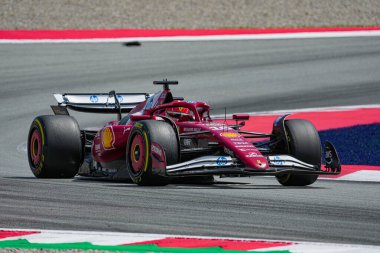  Charles Leclerc (MON) - Scuderia Ferrari - Ferrari SF-25 - Ferrari Formula 1 Aramco Gran Premio de Espana 2025 - Circuit de Catalunya, Barcelona, İspanya, May29, 1 Haziran 2025 