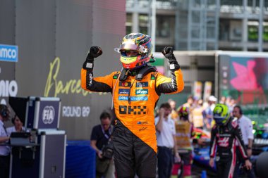  Oscar Piastri (AUS) - McLaren Formula 1 Takımı - McLaren MCL39 - Mercedes Formula 1 Aramco Gran Premio de Espana 2025 - Circuit de Catalunya, Barcelona, İspanya, May29, 1 Haziran 2025 