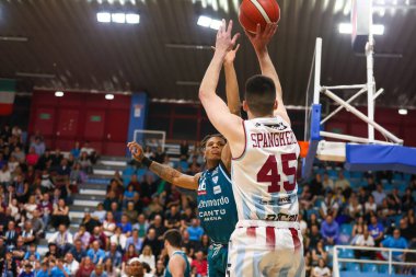 Spanghero Marco - Real Sebastiani Rieti Real Sebastiani Rieti Acqua S.Bernardo Cantu, 29 Mayıs 2025, PalaSojourner Rieti, Playoff Quarter Game1 - 2024-2025