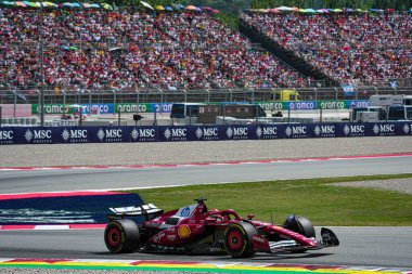  Charles Leclerc (MON) - Scuderia Ferrari - Ferrari SF-25 - Ferrari Formula 1 Aramco Gran Premio de Espana 2025 - Circuit de Catalunya, Barcelona, İspanya, May29, 1 Haziran 2025 