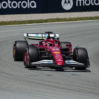  Charles Leclerc (MON) - Scuderia Ferrari - Ferrari SF-25 - Ferrari Formula 1 Aramco Gran Premio de Espana 2025 - Circuit de Catalunya, Barcelona, İspanya, May29, 1 Haziran 2025 