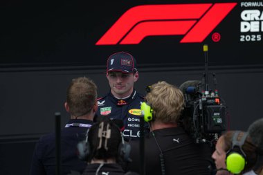  Max Verstappen (NED) - Oracle Red Bull Racing - Red Bull RB21 - Honda RBPT Formula 1 Aramco Gran Premio de Espana 2025 - Circuit de Catalunya, Barcelona, İspanya, Mayıs 29, 1 Haziran 2025 