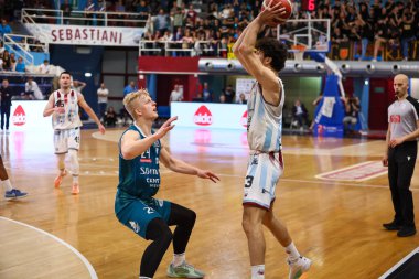 Sarto Alvise - Real Sebastiani Rieti Real Sebastiani Rieti Acqua S.Bernardo Cantu, 29 Mayıs 2025, PalaSojourner Rieti, Playoff Quarter Game1 - 2024-2025