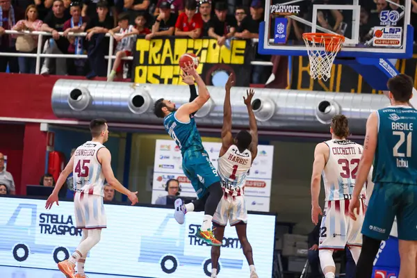 Moraschini Riccardo - Acqua San Bernardo Cantu Real Sebastiani Rieti - Acqua S.Bernardo Cantu, 29 Mayıs 2025, PalaSojourner Rieti, Playoff Quarter Game1 - 2024-2025