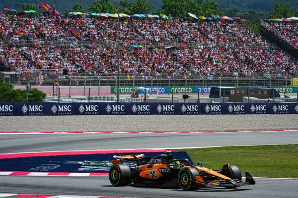  Lando Norris (GBR) - McLaren Formula 1 Takımı - McLaren MCL39 - Mercedes Formula 1 Aramco Gran Premio de Espana 2025 - Circuit de Catalunya, Barcelona, İspanya, Mayıs 29, 1 Haziran 2025 