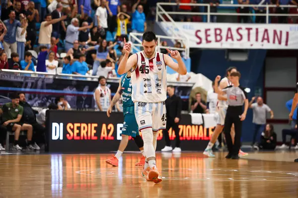Spanghero Marco - Real Sebastiani Rieti Real Sebastiani Rieti Acqua S.Bernardo Cantu, 29 Mayıs 2025, PalaSojourner Rieti, Playoff Quarter Game1 - 2024-2025