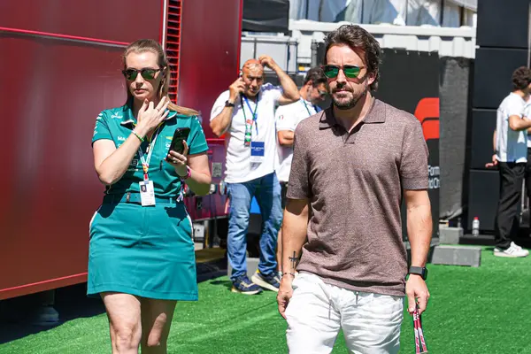  Fernando Alonso (ESP) - Aston Martin Aramco F1 Takımı - Aston Martin AMR25 - Formula 1 Aramco Gran Gran Premio de Espana 2025 - Circuit de Catalunya, Barcelona, İspanya, Mayıs 29, 1 Haziran 2025 