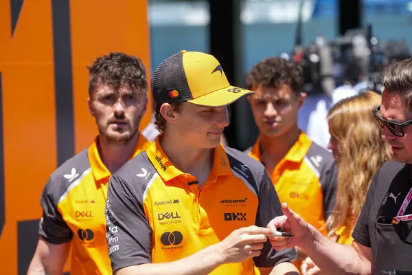  Oscar Piastri (AUS) - McLaren Formula 1 Takımı - McLaren MCL39 - Formula 1 Aramco Gran Premio de Espana 2025 - Circuit de Catalunya, Barcelona, İspanya, May29, 1 Haziran 2025 