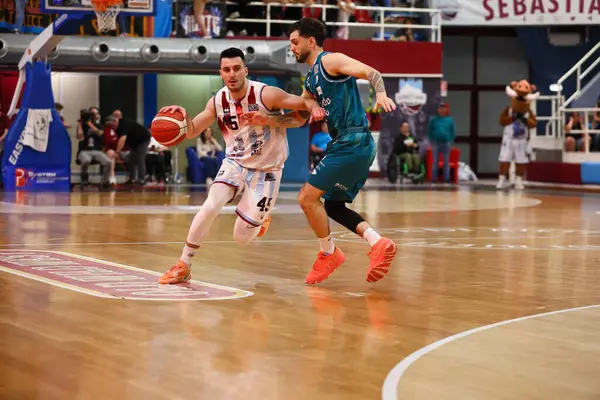 Spanghero Marco - Real Sebastiani Rieti Real Sebastiani Rieti Acqua S.Bernardo Cantu, 29 Mayıs 2025, PalaSojourner Rieti, Playoff Quarter Game1 - 2024-2025