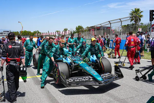  Fernando Alonso (ESP) - Aston Martin Aramco F1 Takımı - Aston Martin AMR25 - Mercedes Formula 1 Aramco Gran Premio de Espana 2025 - Circuit de Catalunya, Barcelona, İspanya, May29, 1 Haziran 2025 