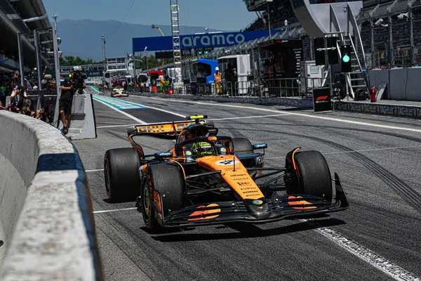  Lando Norris (GBR) - McLaren Formula 1 Takımı - McLaren MCL39 - Formula 1 Aramco Gran Gran Premio de Espana 2025 - Circuit de Catalunya, Barcelona, İspanya, Mayıs 29, 1 Haziran 2025 
