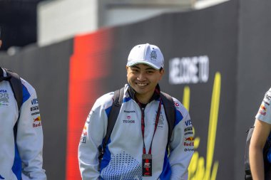 Iwasa (JAP) Visa Cash App RB F1 Takım Yedek Sürücüsü Formula 1 Pirelli Grand Prix du Canada 2025, Montreal, Quebec, Kanada, 12 - 15 Haziran 2025 Dünya Şampiyonası 'nın 10. Raundu