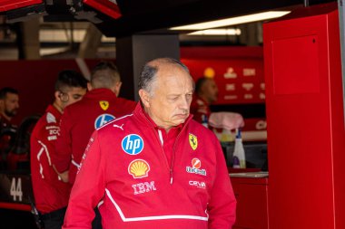  Frederic Vasseur (FRA) - Scuderia Ferrari F1 Takım Müdürü Formula 1 Pirelli Grand Prix du Canada 2025, Montreal, Quebec, Kanada, 12-15 Haziran tarihleri arasında - 2025 Dünya Şampiyonası 'nın 10.